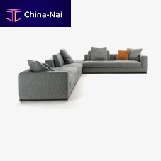 Modular sofa HERITAGEcontemporaryfabricleather