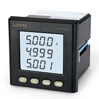 Three-phase ammeter LNF72I3Y-Cdigitalpanel-mountindustrial