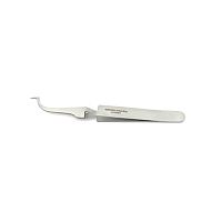 Diagnostic dental tweezers A121-02curved