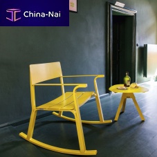 Contemporary chair FLOWoutdoorindooraluminum
