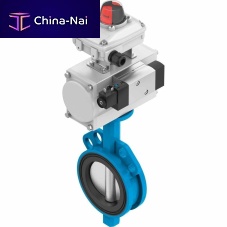 Butterfly valve KVZA manualpneumaticshut-off