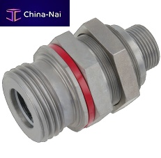 Pneumatic fitting RKF HLscrew-insteelmale-male