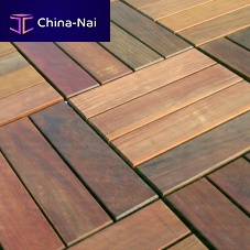 Wooden deck slab DECKfor exterior flooring