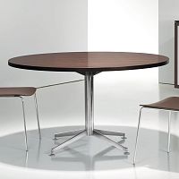 Contemporary table Circuitoakwalnutmaple