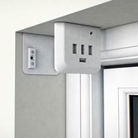 Roman opening system for blinds DRILL FREErollerchain-operatedblackout