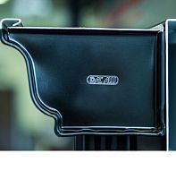 Aluminum roof gutter G400
