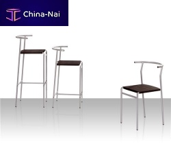 Contemporary bar chair CAF indoorpolypropylenerubber
