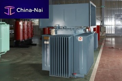 Distribution transformer immersedthree-phasepad-mount