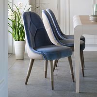 Contemporary chair CVG044indoorvelvetleather