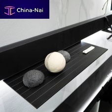 Wall-mounted shelf BARRcontemporaryanodized aluminumglass