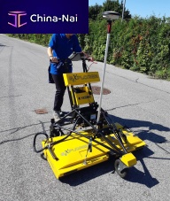 Underground pipe ground penetrating radar