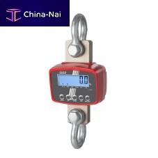 Digital crane scale HFD 3T-3ruggedwith LCD displaywith rechargeable battery