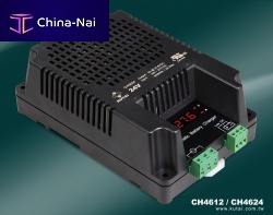 DIN rail-mounted battery charger CH4612, CH4624leadautomatic