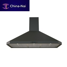 Wall-mounted range hood CS60with built-in lightingblack