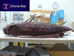 Aluminum powder coating individualfor the automotive industry