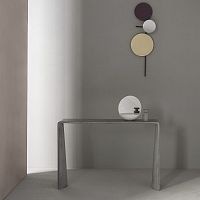 Minimalist sideboard table TADAOsteelconcreterectangular