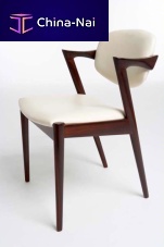 Scandinavian design dining chair 1957-90 CARVERindoorleatherrosewood base