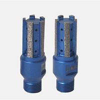 Solid drill bit for stonediamond
