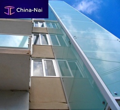Tempered glass panel safetystructuraltranslucent