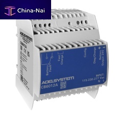 DIN rail-mounted battery charger CB6012ANi-CdVRLAlead-acid