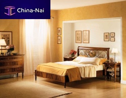 Double bed 245classicwith headboardwooden