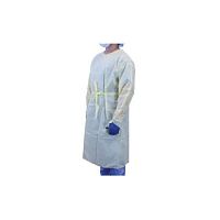 Unisex surgical gown yellow