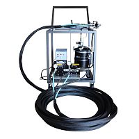 High-viscosity media mixer-dispenser LWEhigh-volume