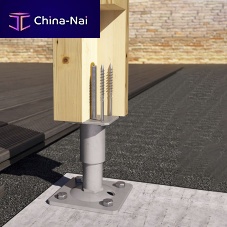 Wooden structure column base plate R10 - R20 - R30precast