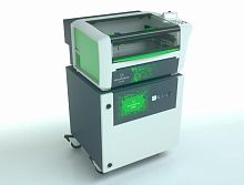 Stationary fume extractor laser