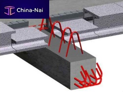 Precast concrete beam PRreinforced concreterectangularfor flooring