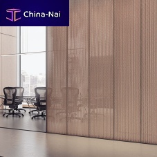 Tempered glass panel METALLIC laminatedacousticpatterned