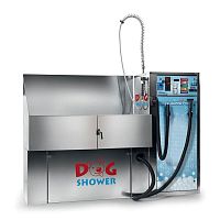 Dog shower JUNIOR multi-functionstainless steelrectangular