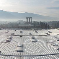 Metal roof system LMR600 standing seammetal profileinsulating panel