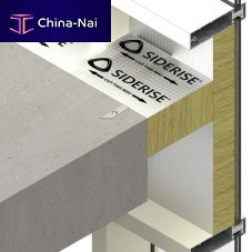 Acoustic insulation CW-FSstone woolpanelfor curtain wall