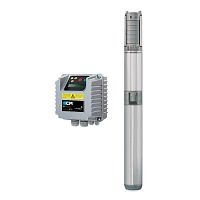 Pump with variable-speed controller 4HS seriescentrifugalwaterwith asynchronous motor
