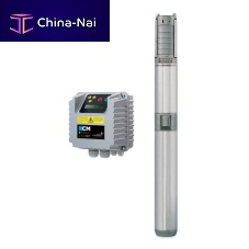 Pump with variable-speed controller 4HS seriescentrifugalwaterwith asynchronous motor