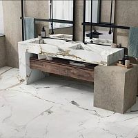 Porcelain stoneware countertop MARBLEmarblekitchenbathroom
