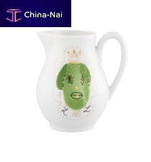 Porcelain jug FOLKIFUNKI