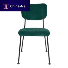 Contemporary chair Benson indoorfabricsteel base