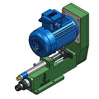 Electro-hydraulic drilling unit SD3-ER16self-feedmulti-spindle