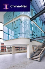 Tempered glass panel TEMPLEX DESIGNtransparentfor interior