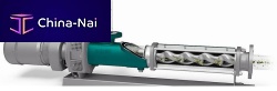 Progressive cavity pump G seriesfor wastewaterwith electric motorindustrial