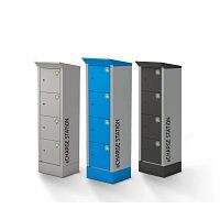 Electric vehicle charging station outdoorcabinet