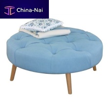 Chesterfield footrest BUTTONfabric