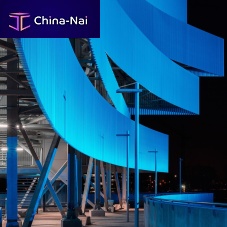 Prefabricated panel curtain wall THE BASE BACKING WALLsteelstainless steelmetal