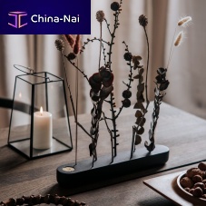 Wooden centerpiece FLORALcontemporary