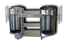 Outdoor kitchen BONGOS : KBQ S40industrial stylestainless steelhandleless