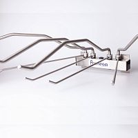 Wall-mounted X-ray apron rack F57X2