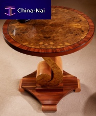 Traditional pedestal table 119Zwoodenroundhome