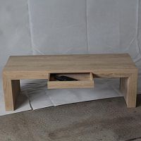 Contemporary coffee table SYMPHONIEoaksolid woodoiled wood
